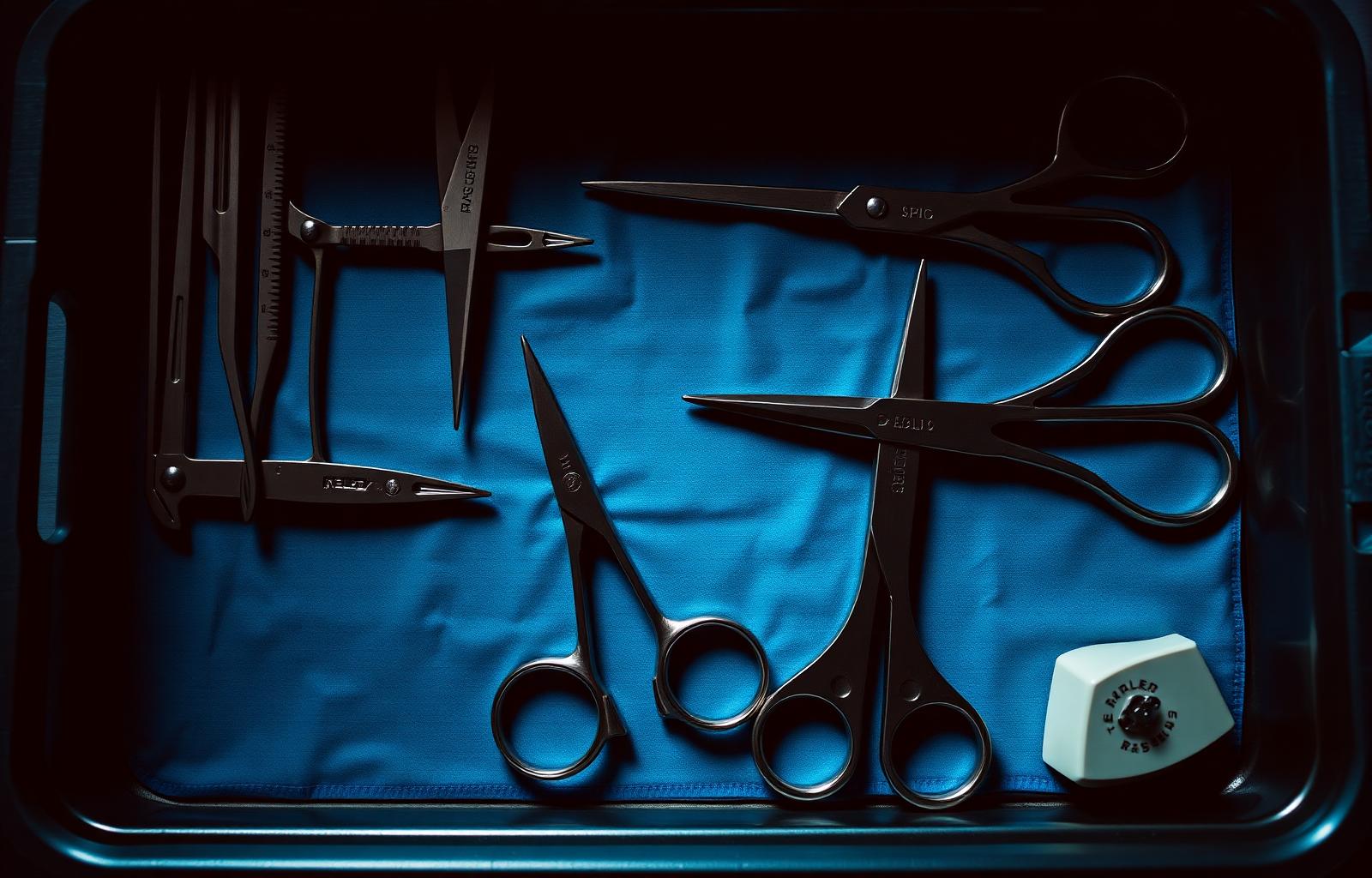 Sterile surgical instrument tray