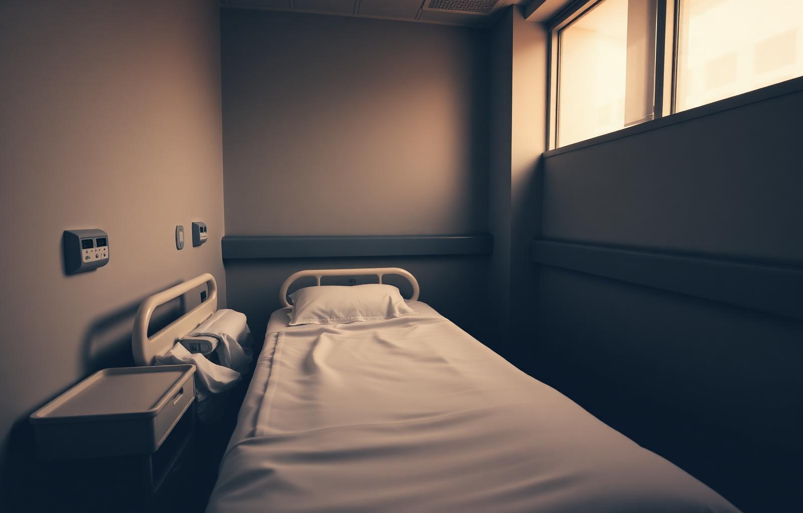 Quiet private recovery bay at Sync Surgery Center